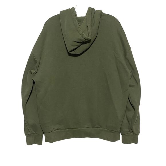 Forever 21 Till Death Skull Hoodie Sweatshirt Mens S Embroidered Grunge Ripped - Picture 4 of 9